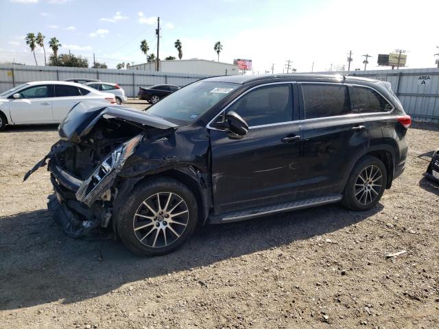 TOYOTA HIGHLANDER 2017 with VIN 5TDKZRFH1HS508650 - Photo from auction