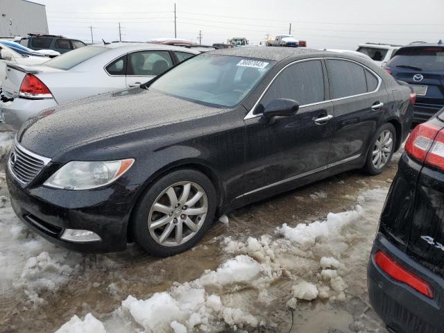 LEXUS LS 460 2007 with VIN JTHBL46F975018222 - Photo from auction
