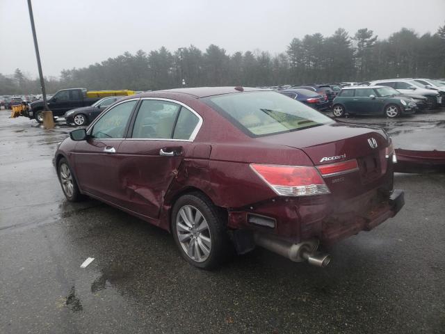 Photo 2 from auction – 2012 HONDA ACCORD EXL with VIN 1HGCP3F8XCA014740