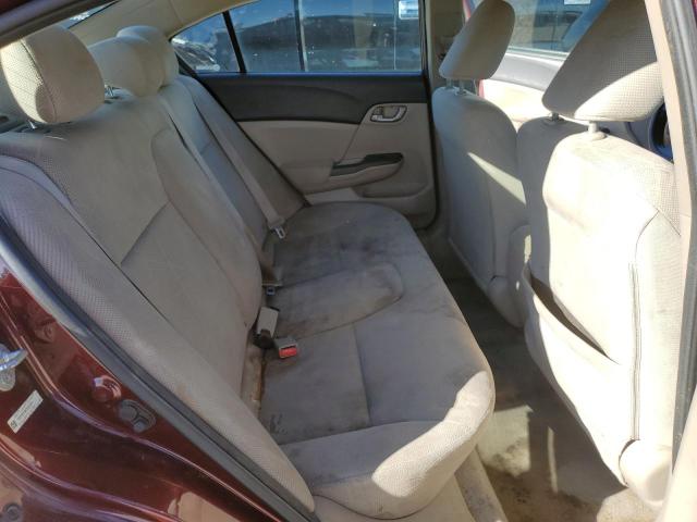 Photo 10 from auction – 2012 HONDA CIVIC LX with VIN 19XFB2F50CE024975
