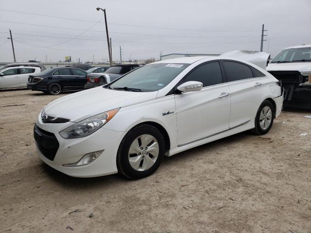 HYUNDAI SONATA HYB 2015 with VIN KMHEC4A41FA138635 - Photo from auction