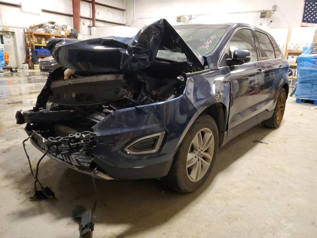FORD EDGE SEL 2017 with VIN 2FMPK3J9XHBC40878 - Photo from auction