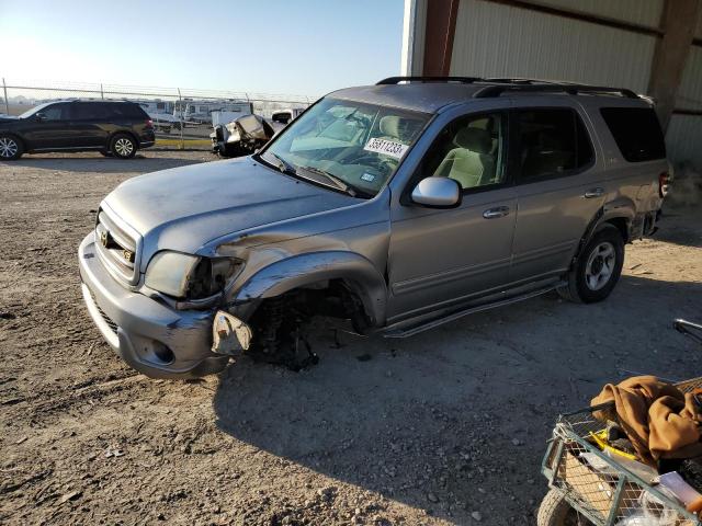 TOYOTA SEQUOIA SR 2001 with VIN 5TDZT34A81S053448 - Photo from auction