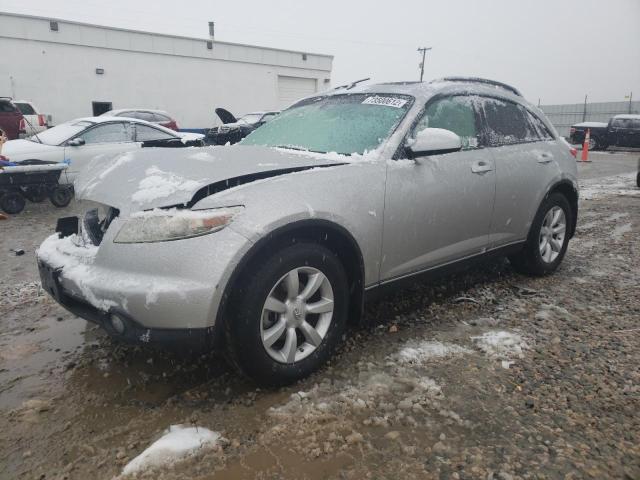 INFINITI FX35 2005 with VIN JNRAS08W55X218554 - Photo from auction