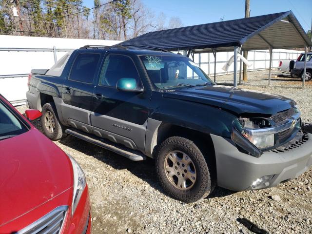 Photo 4 from auction – 2002 CHEVROLET AVALANCHE with VIN 3GNEK13T92G332732