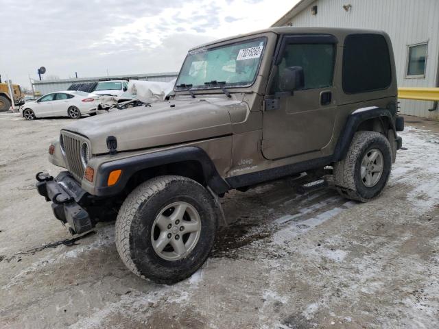 JEEP WRANGLER C 2003 with VIN 1J4FA39S23P304711 - Photo from auction