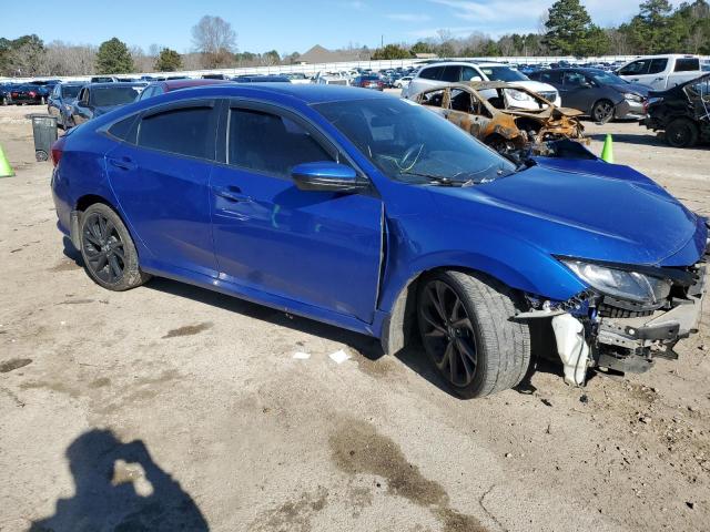 Photo 4 from auction – 2019 HONDA CIVIC with VIN 19XFC2F81KE038115