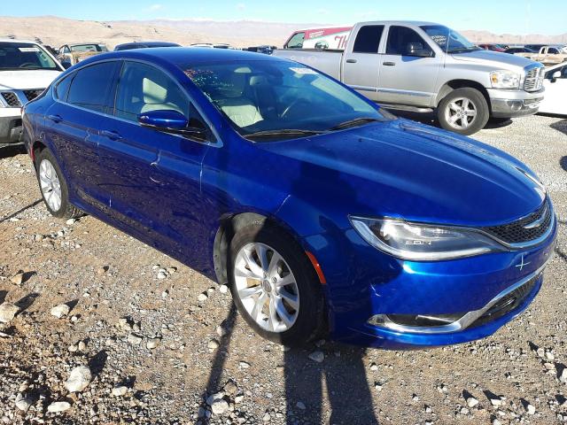 Photo 4 from auction – 2015 CHRYSLER 200 C with VIN 1C3CCCCG8FN627625
