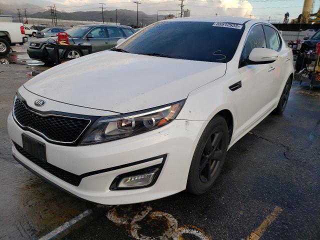 KIA OPTIMA LX 2015 with VIN KNAGM4A7XF5657919 - Photo from auction