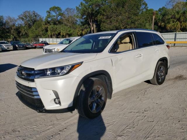TOYOTA HIGHLANDER 2018 with VIN 5TDYZRFHXJS258812 - Photo from auction