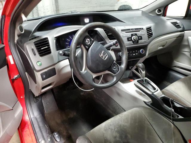 Photo 8 from auction – 2012 HONDA CIVIC LX with VIN 2HGFG3B50CH565401