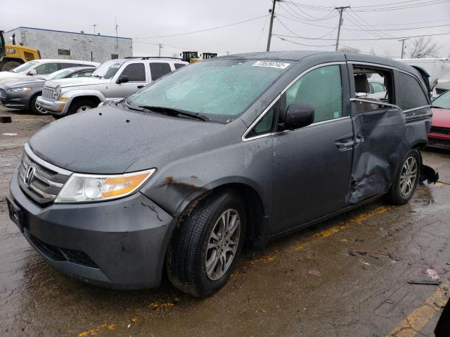 HONDA ODYSSEY EX 2013 with VIN 5FNRL5H44DB027552 - Photo from auction