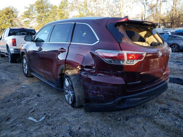 Photo 2 from auction – 2014 TOYOTA HIGHLANDER with VIN 5TDDKRFH5ES059224