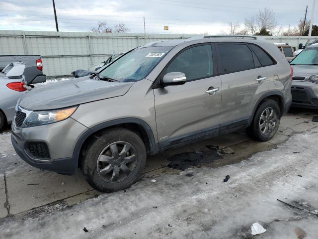 KIA SORENTO LX 2013 with VIN 5XYKTDA20DG422647 - Photo from auction