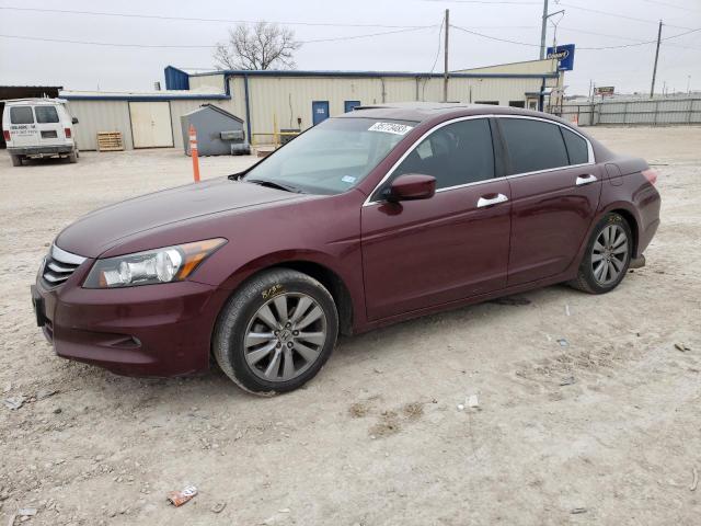HONDA ACCORD EXL 2012 with VIN 1HGCP3F83CA034554 - Photo from auction