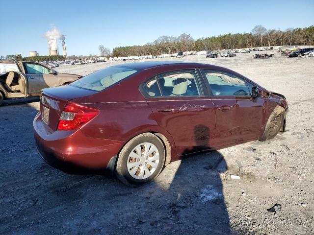 Photo 3 from auction – 2012 HONDA CIVIC LX with VIN 19XFB2F57CE095025