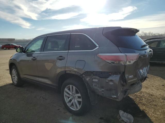 Photo 2 from auction – 2016 TOYOTA HIGHLANDER with VIN 5TDZKRFHXGS165290
