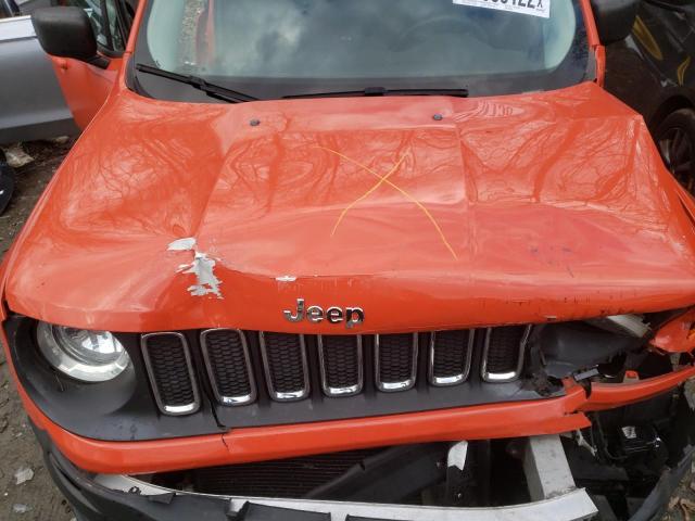 Photo 12 from auction – 2016 JEEP RENEGADE S with VIN ZACCJBAT2GPE33192