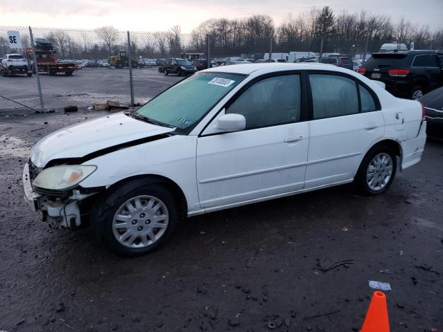 HONDA CIVIC LX 2005 with VIN 2HGES16655H541325 - Photo from auction