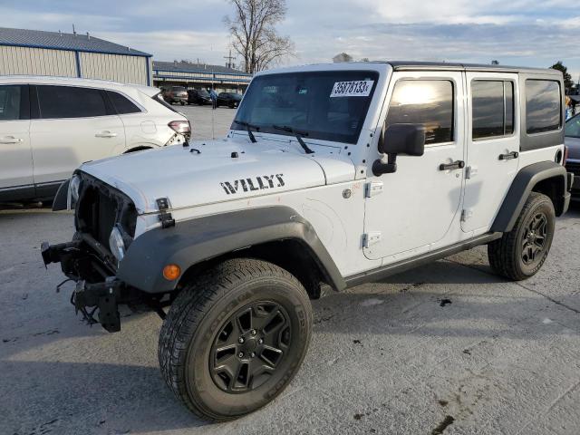 JEEP WRANGLER U 2015 with VIN 1C4BJWDG3FL677826 - Photo from auction