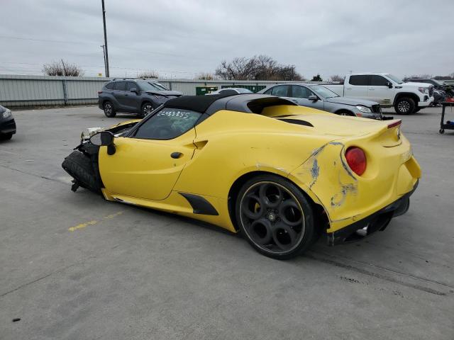 Photo 2 from auction – 2016 ALFA ROMEO 4C SPIDER with VIN ZARBAAB48GM179747
