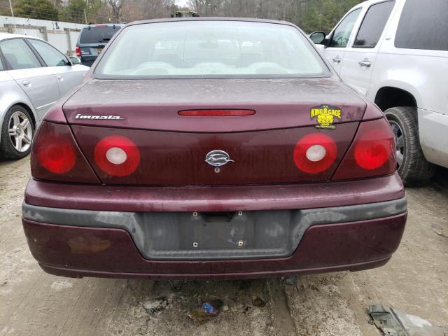 Photo 6 from auction – 2003 CHEVROLET IMPALA with VIN 2G1WF55KX39255337