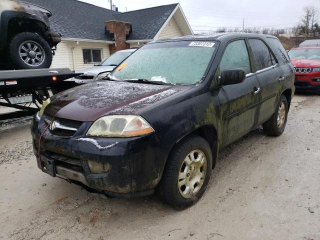 ACURA MDX 2002 with VIN 2HNYD18282H547044 - Photo from auction