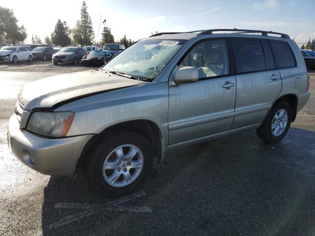 TOYOTA HIGHLANDER 2003 with VIN JTEGF21A230088288 - Photo from auction