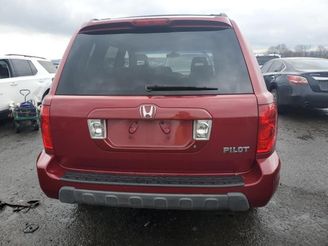 Photo 6 from auction – 2005 HONDA PILOT EXL with VIN 5FNYF18535B021893