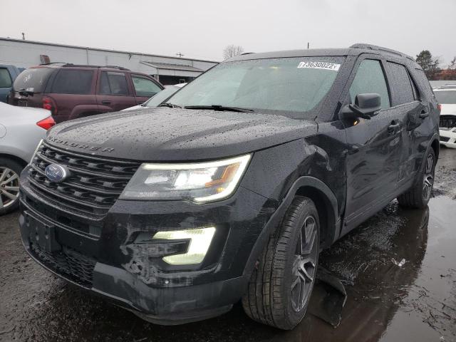 FORD EXPLORER S 2017 with VIN 1FM5K8GT1HGA34560 - Photo from auction