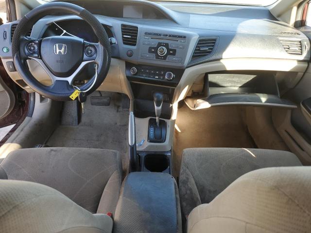 Photo 8 from auction – 2012 HONDA CIVIC LX with VIN 19XFB2F50CE024975