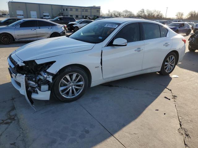 INFINITI Q50 BASE 2017 with VIN JN1CV7AP9HM642209 - Photo from auction