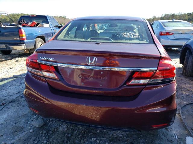 Photo 6 from auction – 2014 HONDA CIVIC EX with VIN 19XFB2F80EE200243