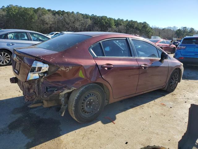 Photo 3 from auction – 2012 HONDA CIVIC LX with VIN 2HGFB2F57CH608781