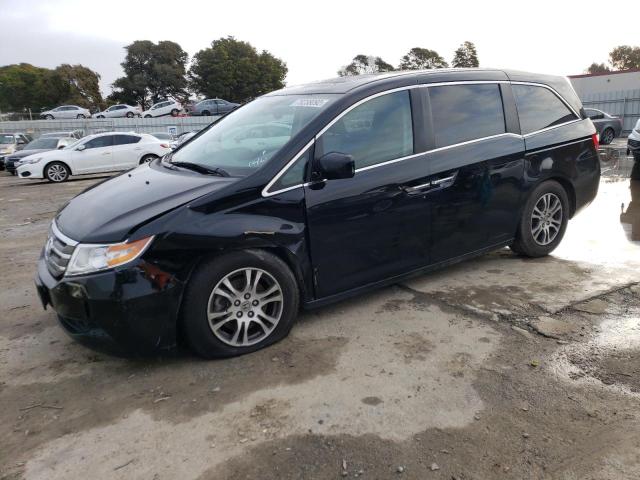 HONDA ODYSSEY EX 2013 with VIN 5FNRL5H60DB087152 - Photo from auction