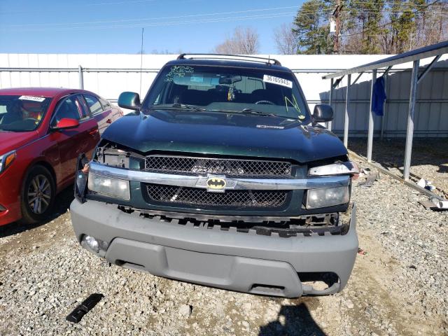 Photo 5 from auction – 2002 CHEVROLET AVALANCHE with VIN 3GNEK13T92G332732