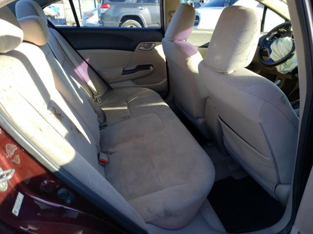 Photo 10 from auction – 2012 HONDA CIVIC LX with VIN 19XFB2F54CE099453