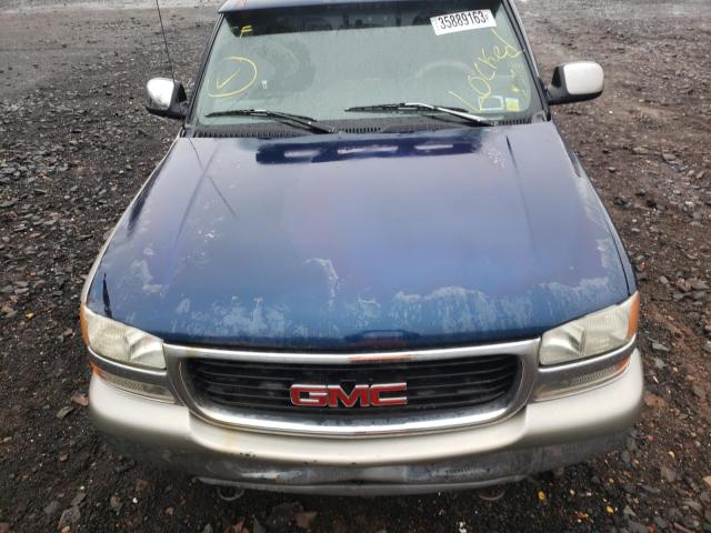 Photo 12 from auction – 2000 GMC SIERRA with VIN 1GTEK19V9YE195549