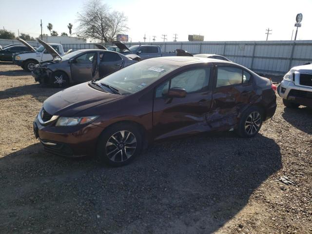 HONDA CIVIC EX 2015 with VIN 19XFB2F8XFE010628 - Photo from auction