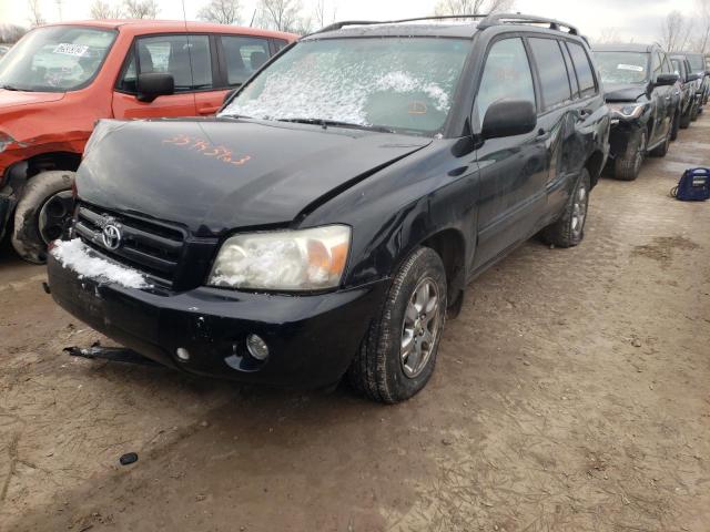 TOYOTA HIGHLANDER 2007 with VIN JTEDP21A670139278 - Photo from auction