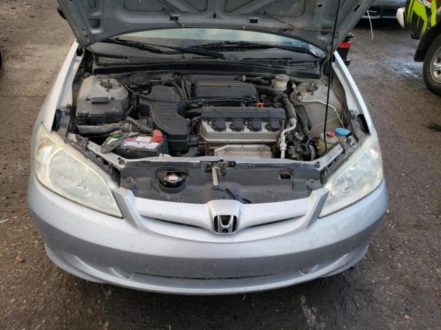 Photo 11 from auction – 2005 HONDA CIVIC LX with VIN 2HGES16555H622249