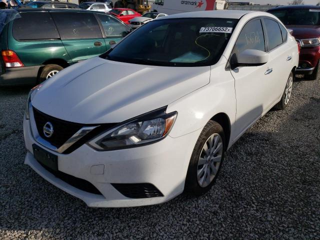 NISSAN SENTRA S 2016 with VIN 3N1AB7AP4GL669875 - Photo from auction