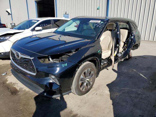 TOYOTA HIGHLANDER 2020 with VIN 5TDGZRAH2LS511028 - Photo from auction