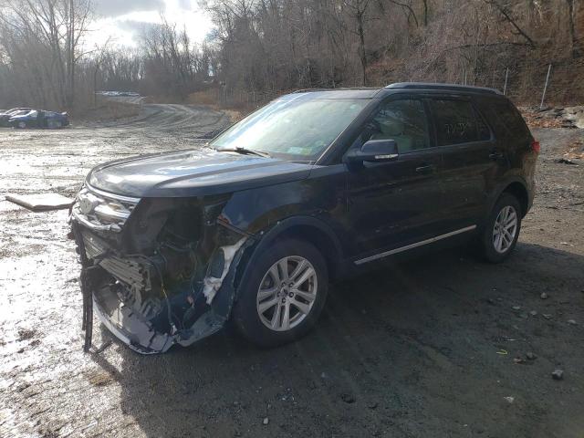 FORD EXPLORER X 2018 with VIN 1FM5K8D88JGA73622 - Photo from auction