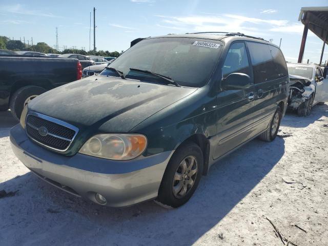 KIA SEDONA EX 2005 with VIN KNDUP132656686372 - Photo from auction