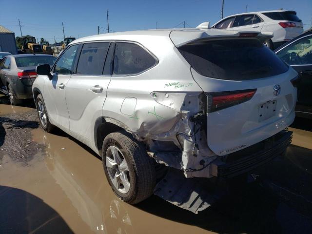 Photo 2 from auction – 2021 TOYOTA HIGHLANDER with VIN 5TDCZRAH7MS525880