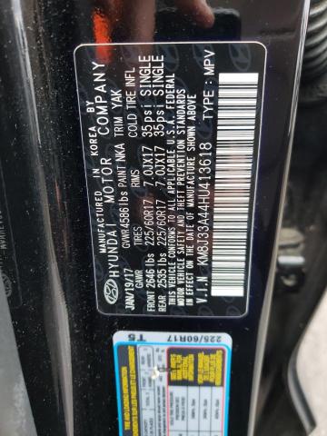 Photo 14 from auction – 2017 HYUNDAI TUCSON LIM with VIN KM8J33A44HU413618
