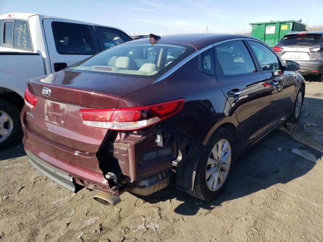 Photo 3 from auction – 2016 KIA OPTIMA LX with VIN 5XXGT4L30GG011009
