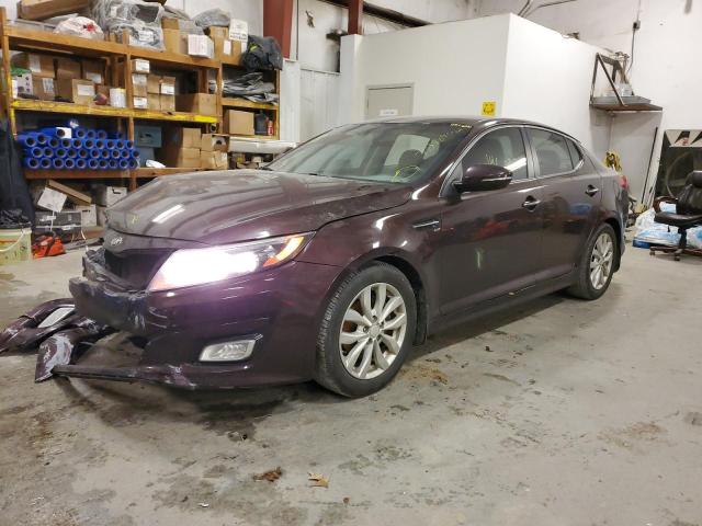 KIA OPTIMA EX 2015 with VIN 5XXGN4A7XFG386291 - Photo from auction