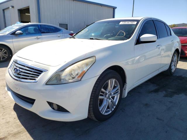 INFINITI G25 2011 with VIN JN1DV6AR0BM452001 - Photo from auction